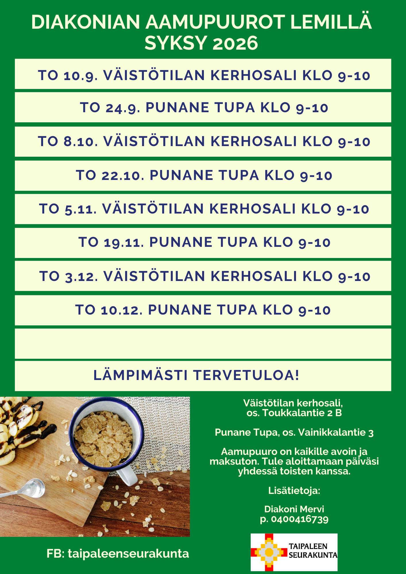 Tervetuloa