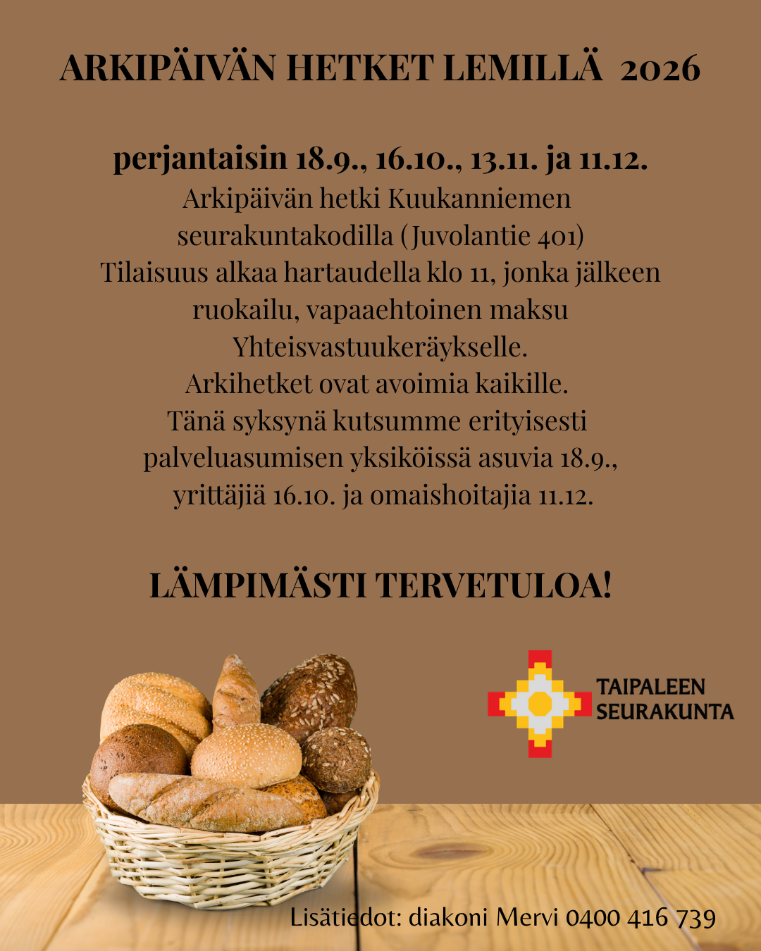 Tervetuloa!