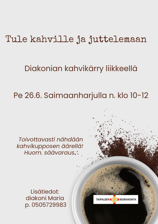Kahvikärryt Saimaanharjulla