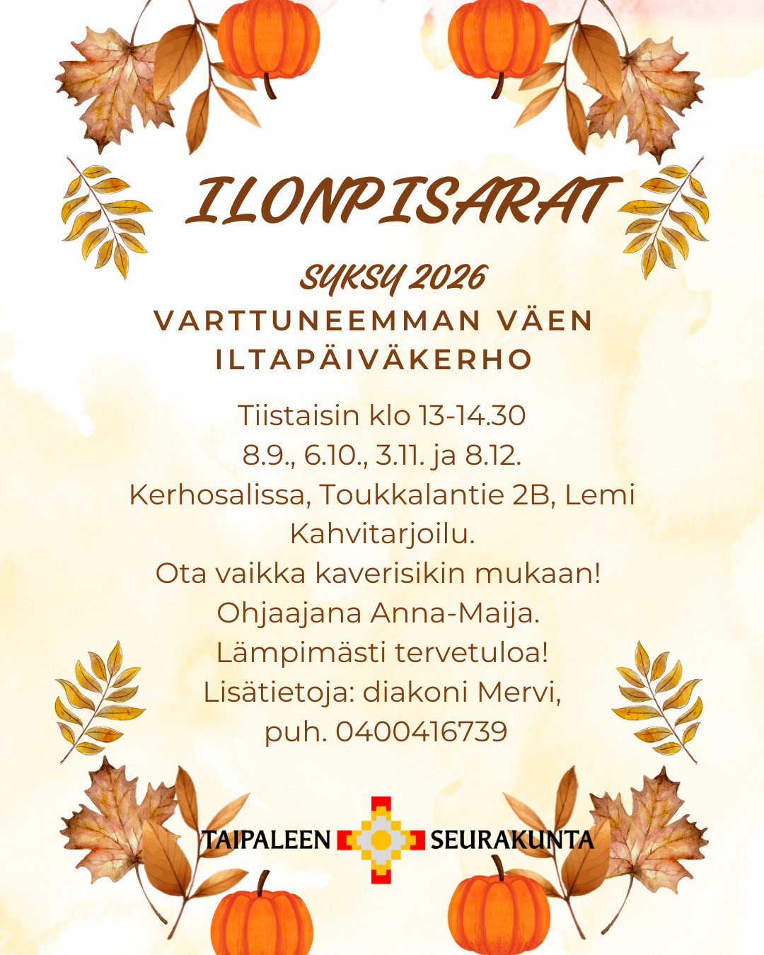 Tervetuloa!