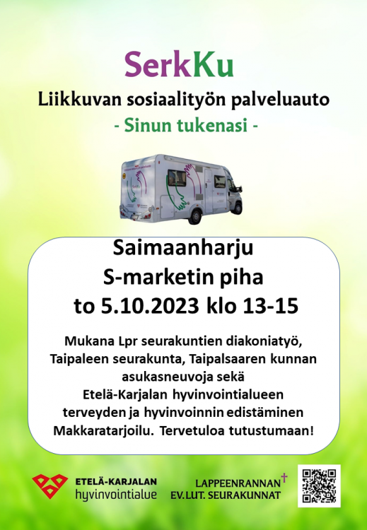 SerkKu-auto Saimaanharjulla